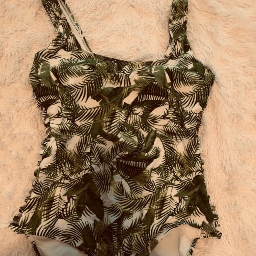Forever 21 palm tree one piece